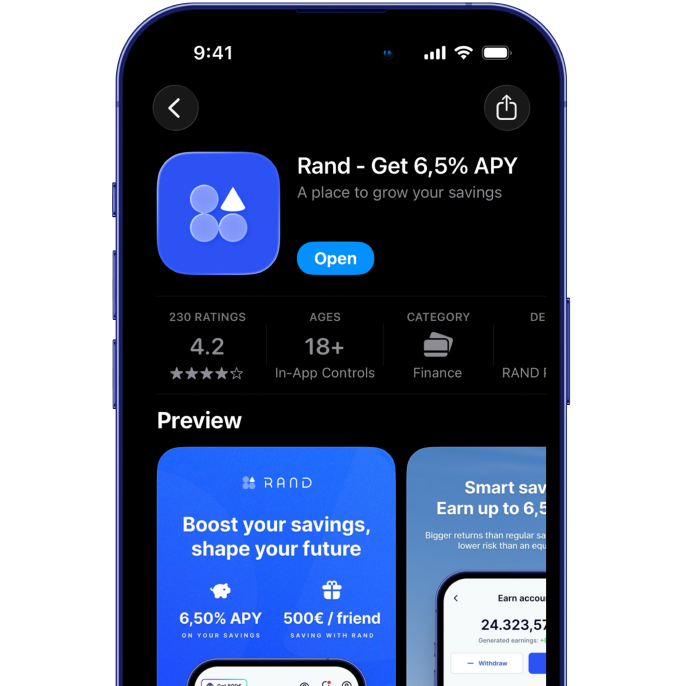 Rand app on App Store